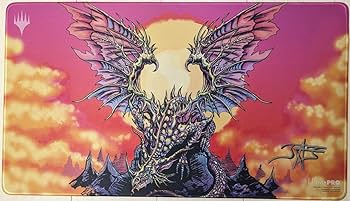 MTG プレイマット 始祖ドラゴン Amazon.co.jp: 始祖ドラゴン The Ur-Dragon プレイマット